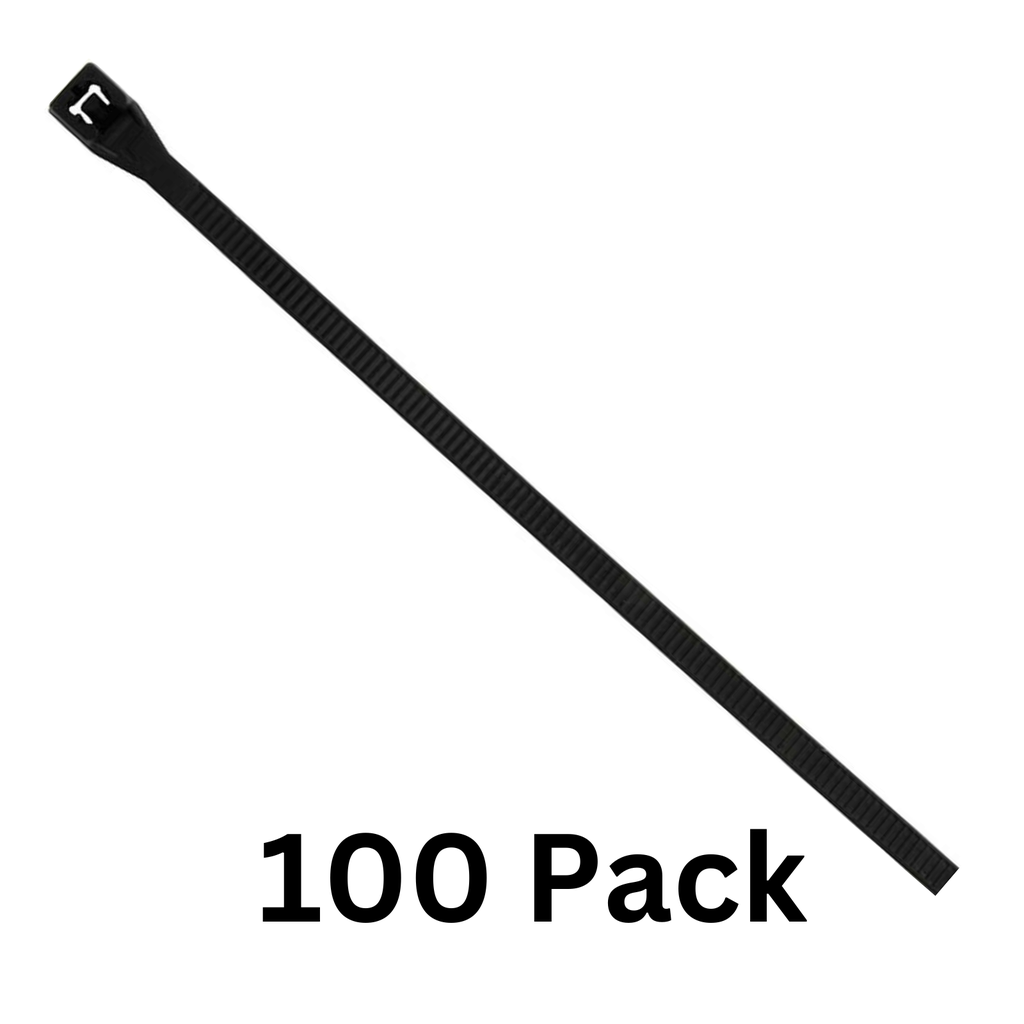 Zip Tie, 14", 75 lbs Tensile Strength, 100 Pack - ALL14125